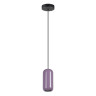 5053/1 PENDANT ODL24 447 черный/сиреневый/металл Подвес GU10 LED 4W OVALI