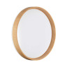 7684/DL BASICA SN 166 Светильник пластик/кор. под дер. LED 48Вт 4000K D390 IP43 GARI WOOD