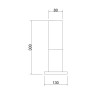 Ландшафтный светильник Outdoor O418FL-01B