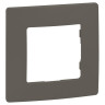 Рамка Legrand Etika на 1 пост, светлая галька 672521