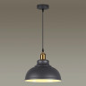 3366/1 PENDANT ODL17 497 темн.серый/бронзовый Подвес E27 60W 220V MIRT