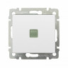 Переключатель промежуточный Legrand Valena Classic с подсветкой, белый 774448