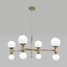 Подвесная люстра с плафонами 30182/8 золото