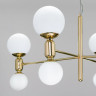 Подвесная люстра с плафонами 30182/8 золото