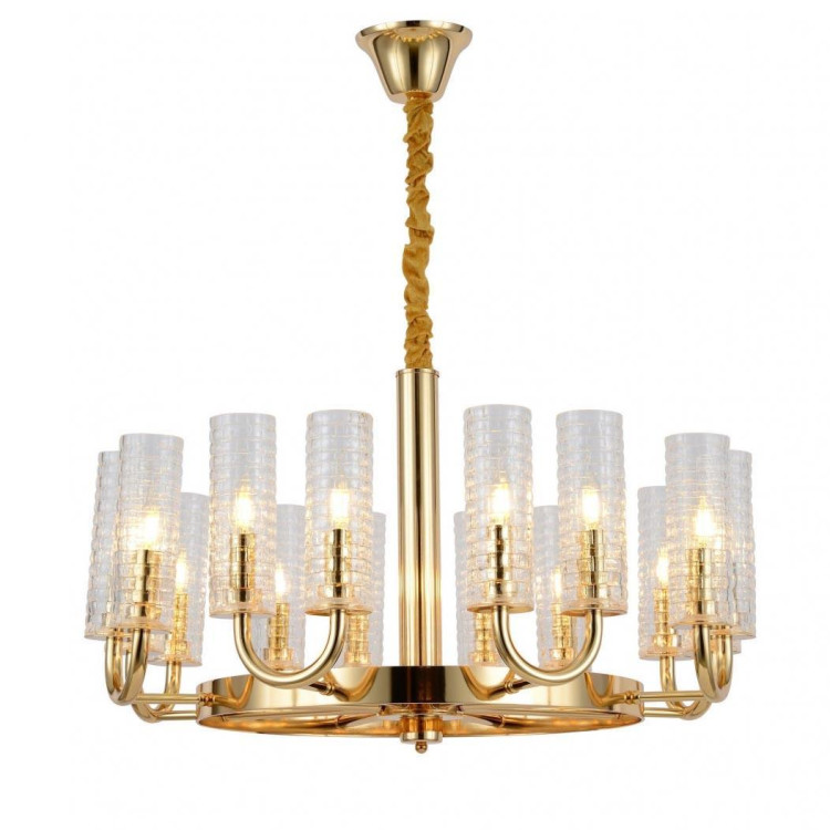Подвесная люстра Lumina Deco Donatti LDP 8011-16 F.GD Подвесная люстра Lumina Deco Donatti LDP 8011-16 F.GD