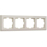 Рамка Werkel Stark на 4 поста слоновая кость WL04-Frame-04-ivory 4690389046537