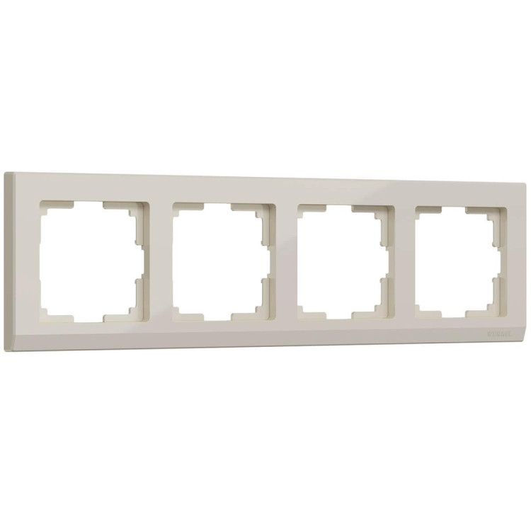 Рамка Werkel Stark на 4 поста слоновая кость WL04-Frame-04-ivory 4690389046537