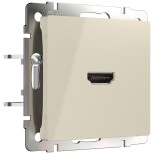 Розетка Werkel HDMI слоновая кость WL03-60-11 4690389097508