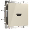 Розетка Werkel HDMI слоновая кость WL03-60-11 4690389097508
