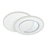 7740/60L MITRA LED SN 073 Светильник металл/акрил/белый LED 60Вт 3000-6000К 400x290 IP20 пульт ДУ STARS