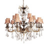 Подвесная люстра Lumina Deco Lussinare LDP 9236-15 Подвесная люстра Lumina Deco Lussinare LDP 9236-15