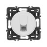 Розетка телефонная Legrand Celiane RJ-11, 1 выход, белая 067340+068237+080251