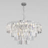Умная подвесная хрустальная люстра 10130/10 хром
