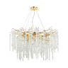 5005/14 HALL ODL23 639 золотой/прозрачный металл/хрусталь Люстра G9 14*40W BANCHE