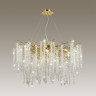 5005/14 HALL ODL23 639 золотой/прозрачный металл/хрусталь Люстра G9 14*40W BANCHE