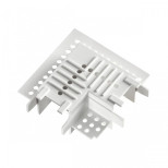 135220 SHINO NT23 045 белый Соединитель "L" для низковольтного шинопровода в ГКЛ арт. 135198, 135200 IP20 SMAL