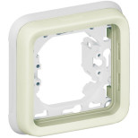 Рамка с суппортом Legrand Plexo IP55 на 1 пост, белая 069692
