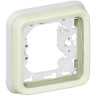 Рамка с суппортом Legrand Plexo IP55 на 1 пост, белая 069692