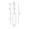 Подвесной светильник Technical P075PL-01W