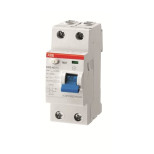 УЗО двухполюсный ABB F202 0,1-100мА AC-40