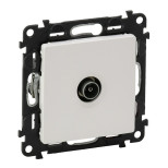 Розетка TV Legrand Valena Life оконечная 10 дБ, белая 753460