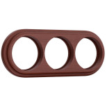 Рамка Werkel Legend на 3 поста итальянский орех WL15-frame-03 4690389100970