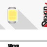 Светодиодная влагозащищенная лента DesignLed 7,2W/m 60LED/m 2835SMD холодный белый 5M 004496