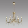 5063/6 CLASSIC ODL24 647 золото/прозрачный/металл/хрусталь Люстра E14 6*40W CAPEL