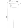 Ландшафтный светильник Outdoor O443FL-L12GF3K Ландшафтный светильник Outdoor O443FL-L12GF3K