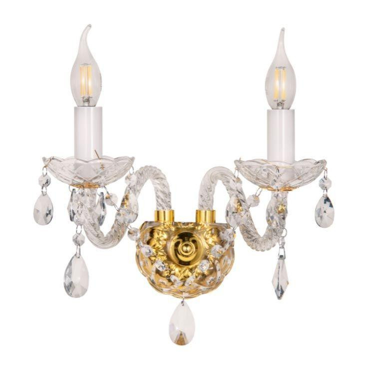 Бра Lumina Deco Eliza LDW 7026-2 SL+GD Бра Lumina Deco Eliza LDW 7026-2 SL+GD