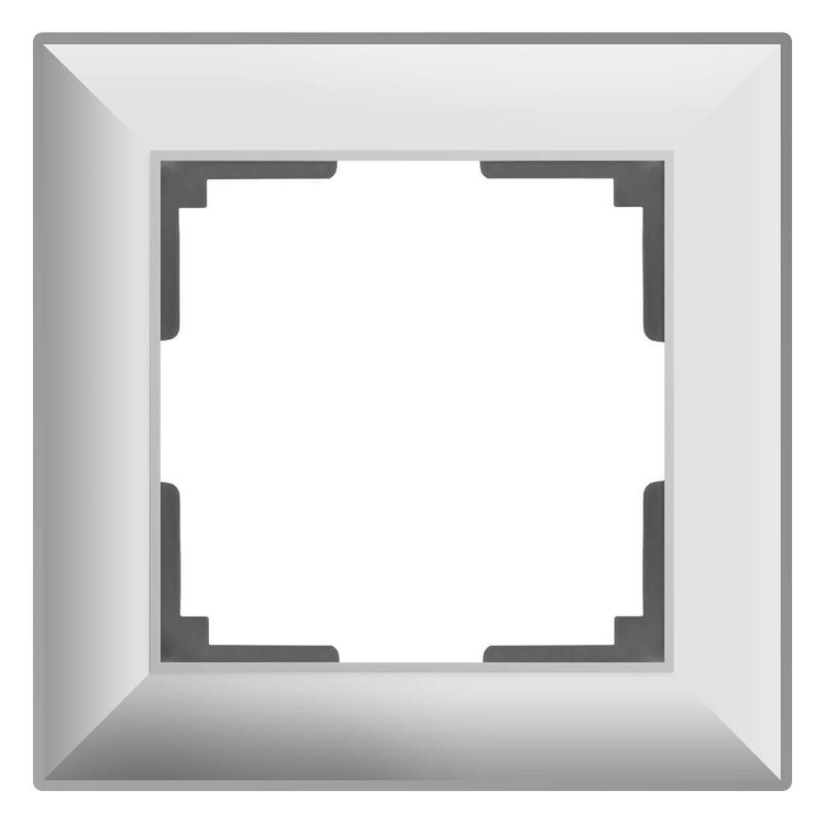 Рамка Werkel Fiore на 1 пост белый WL14-Frame-01 4690389109034