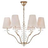 Подвесная люстра Crystal Lux ARMANDO SP6 GOLD