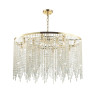 5028/12 MODERN ODL23 641 золотой/прозрачный металл/хрусталь Люстра E14 12*40W CHOKKA
