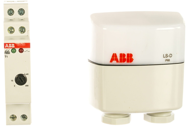 Реле лестничного освещения ABB T1 с датчиком