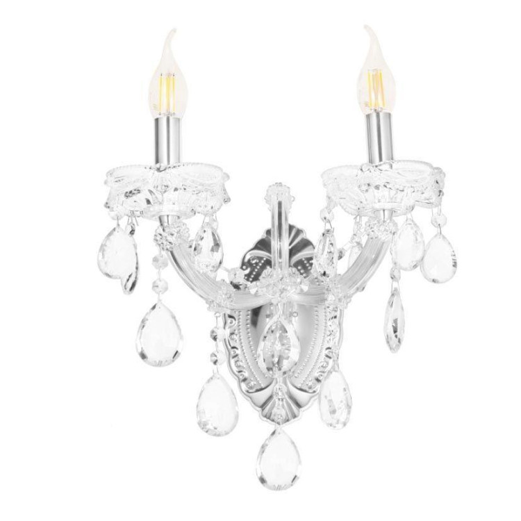 Бра Lumina Deco Eliza LDW 7029-2 CHR Бра Lumina Deco Eliza LDW 7029-2 CHR