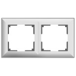 Рамка Werkel Fiore на 2 поста белый WL14-Frame-02 4690389109072