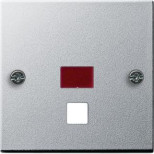 Лицевая панель Gira System 55 выключателя с шнурком алюминий 063826