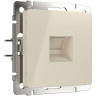 Телефонная розетка Werkel RJ11 слоновая кость WL03-RJ-11-ivory 4690389046254