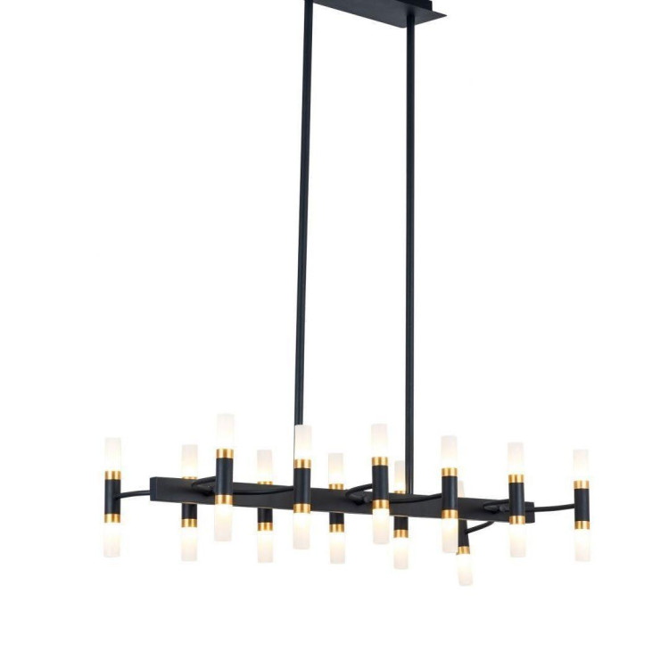 Подвесная люстра Lumina Deco Richmond LDP 6035-24 PR+BK+GD Подвесная люстра Lumina Deco Richmond LDP 6035-24 PR+BK+GD