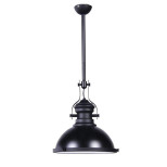 Подвесной светильник Lumina Deco Eligio LDP 6863-1 BK+WT Подвесной светильник Lumina Deco Eligio LDP 6863-1 BK+WT