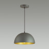 3349/1 PENDANT ODL17 380 темно-серый/золотой Подвес E27 60W 220V UGA