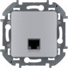 Розетка RJ-45 Legrand Inspiria кат.6 UTP, алюминий, 673832