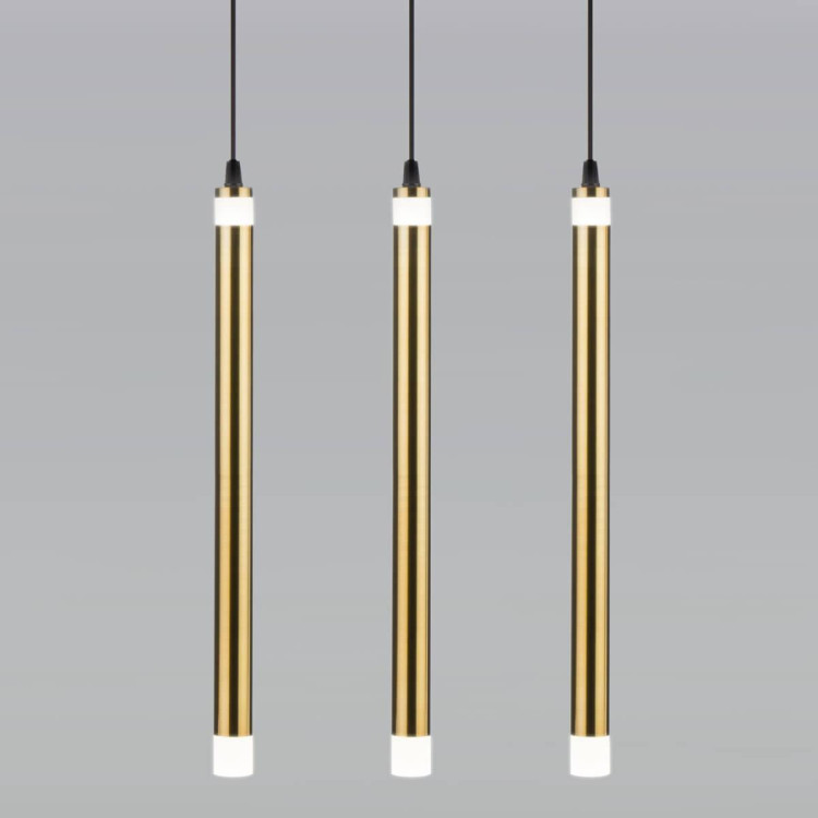 Подвесной светильник Eurosvet 50133/3 LED бронза