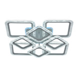 Потолочная люстра Seven Fires Limena SF7058/9C-GY-RGB