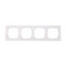 Рамка LK Studio 4-постовая (белый) LK80 844404-1