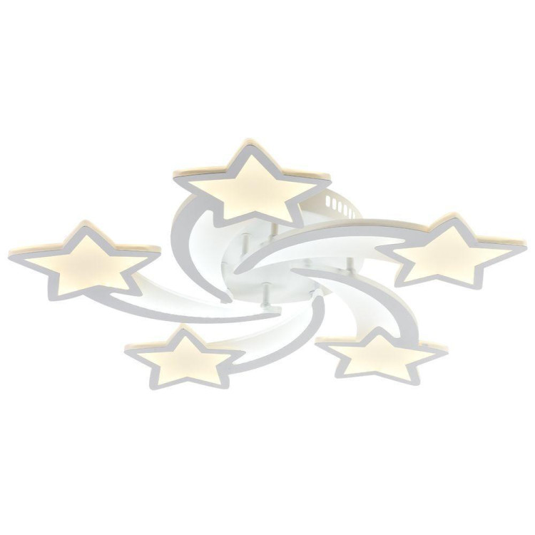 Потолочная светодиодная люстра Seven Fires Martein SF5034/5C-WT Потолочная светодиодная люстра Seven Fires Martein SF5034/5C-WT