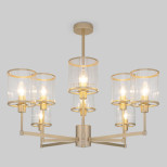 Умная потолочная люстра 60144/8 золото