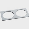 Рамка декоративная Italline IT06-6016 white FR2