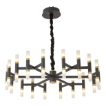 Подвесная люстра Lumina Deco Richmond LDP 6035-36 BK+GD Подвесная люстра Lumina Deco Richmond LDP 6035-36 BK+GD