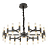 Подвесная люстра Lumina Deco Richmond LDP 6035-36 BK+GD Подвесная люстра Lumina Deco Richmond LDP 6035-36 BK+GD